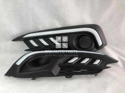 Picture of Honda Civic 2016-2021 Fog Light (Lamp) Cover With DRL