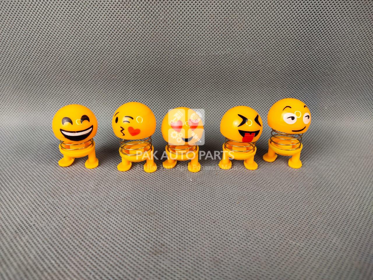 Picture of Car Dashboard Emoji Smiley Face