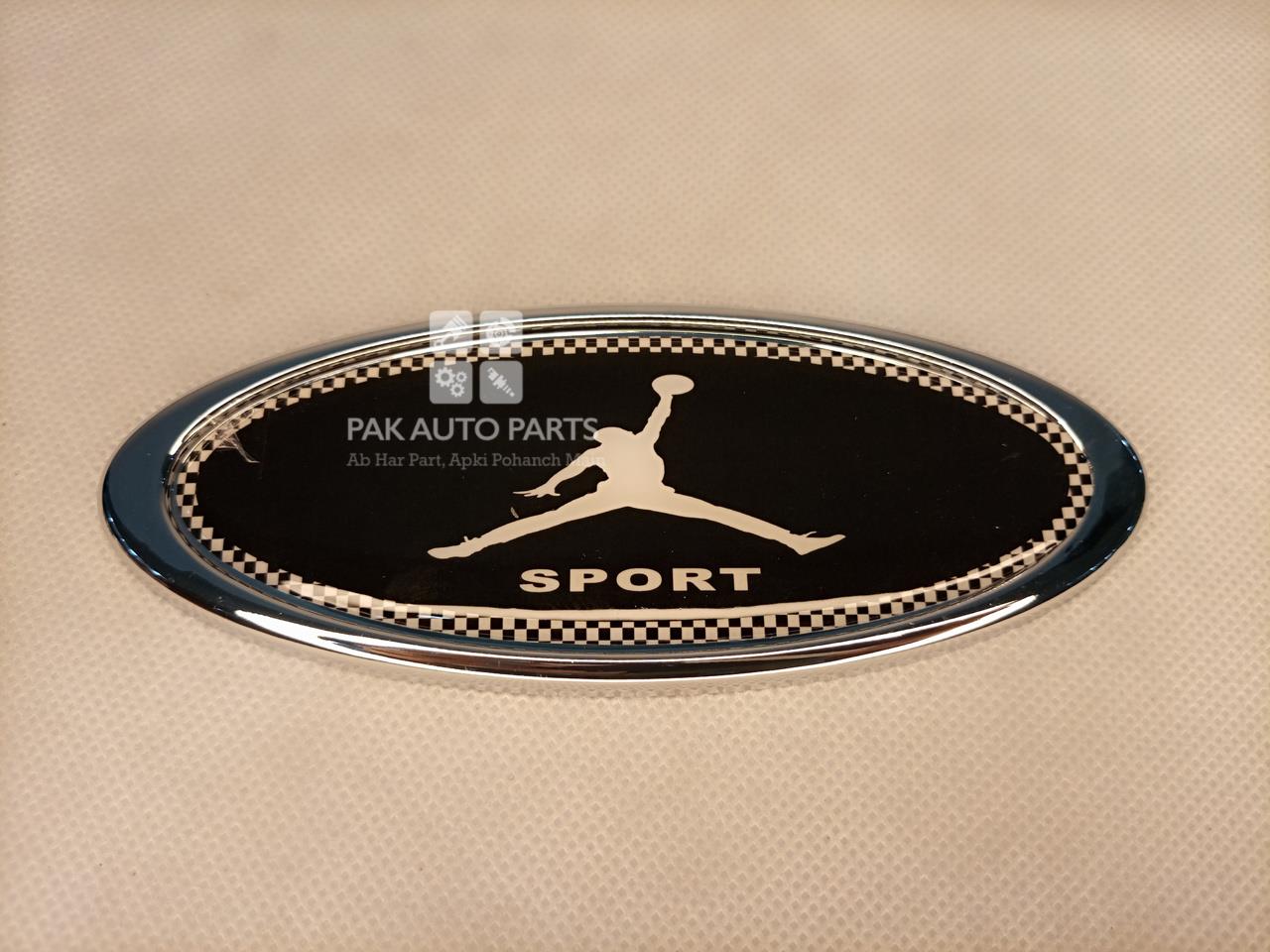 Picture of Car Universal Sport Badge Chrome + Epoxy