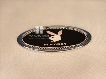 Picture of Car Play Boy Badge Chrom +  Epoxy