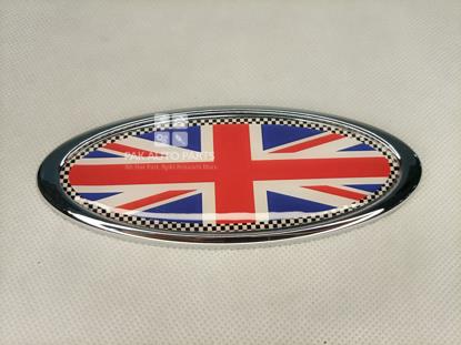 Picture of England Flag Badge Chrome + Epoxy