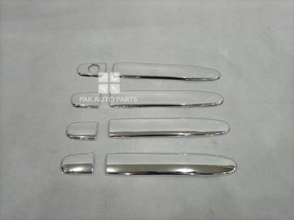 Picture of Toyota Corolla Axio Handle Cover Chrome Short Simple  (8pcs)