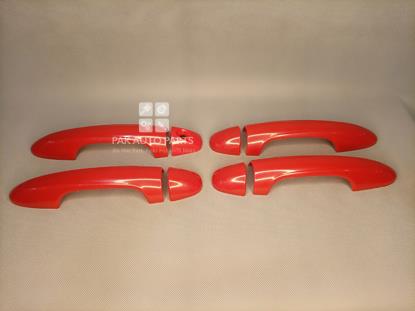 Picture of Toyota Corolla 2014-21 Handle Cover Carbon Red (8pcs)