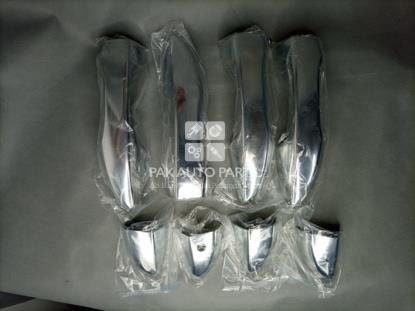 Picture of Toyota Corolla 2014~ Door Handle Cover Chrome (8pcs)