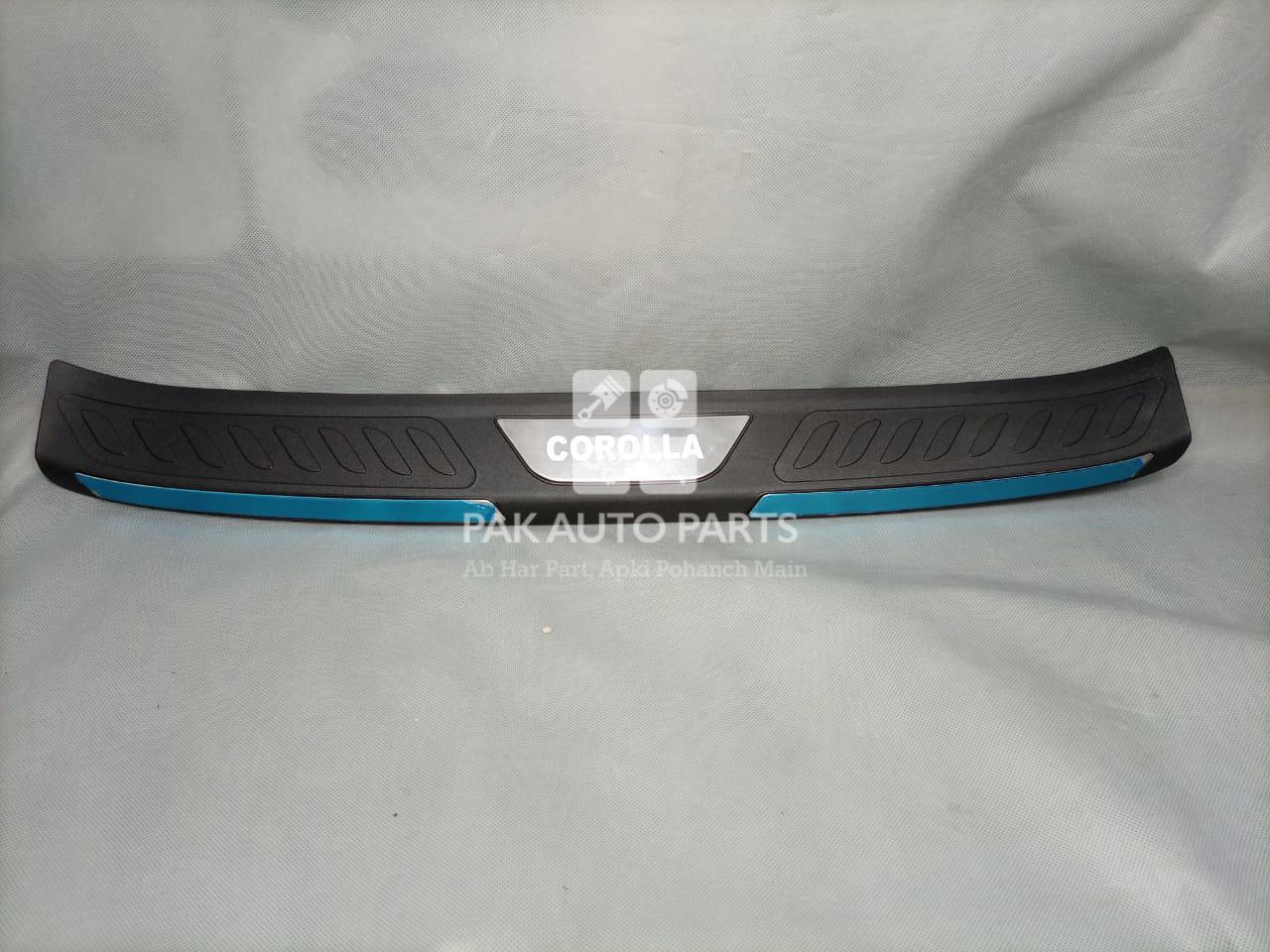 Toyota Corolla 201522 Rear Bumper Protector PlatePakAutoParts