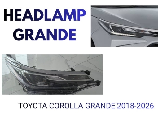 Picture of Toyota Corolla Grande 2018-2026 Headlights (Projector) Set