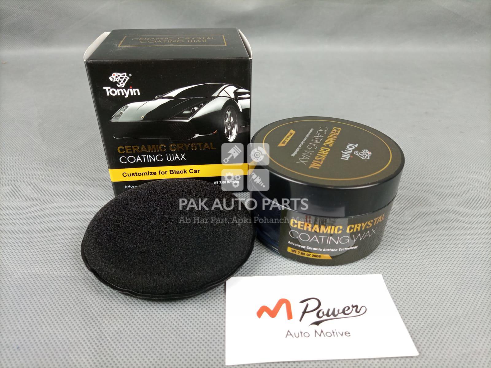 Advanced CERAMIC CRYSTAL COATING WAX (Black Car wax) 200g – TonyInCarCare