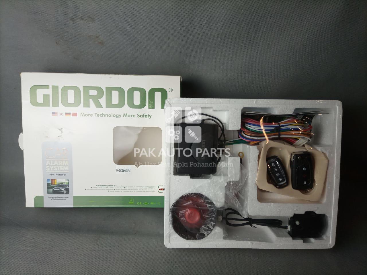 Picture of GIORDON Car Universal Alarm System