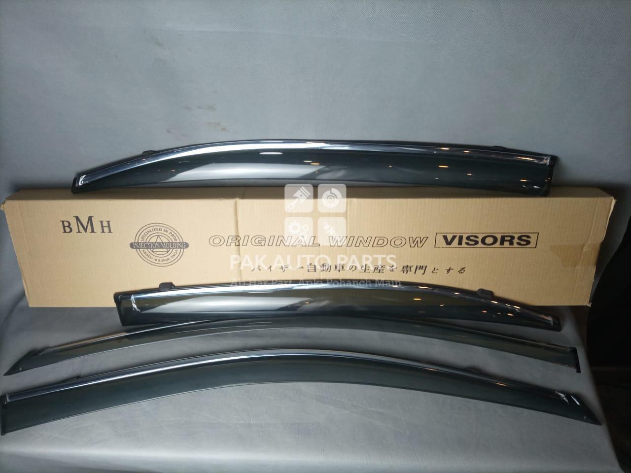 Picture of Toyota Yaris Window Visor / Air Press With Chrome