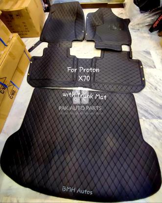Picture of Proton X70 7D Mat Set with Trunk Mat