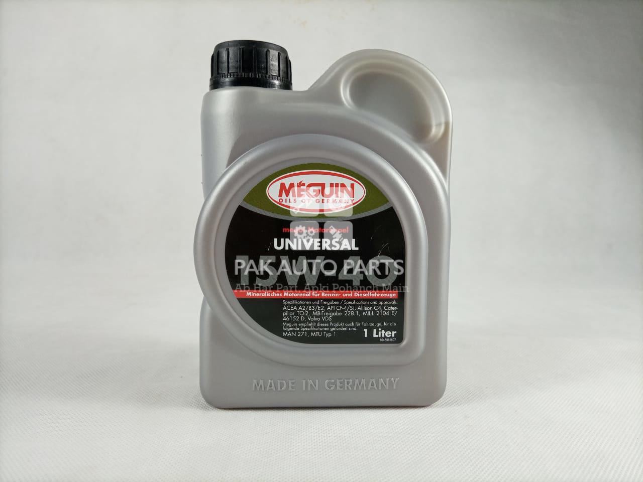 Car Universal Meguin Engine Oil 15W-40 (1L)-PakAutoParts