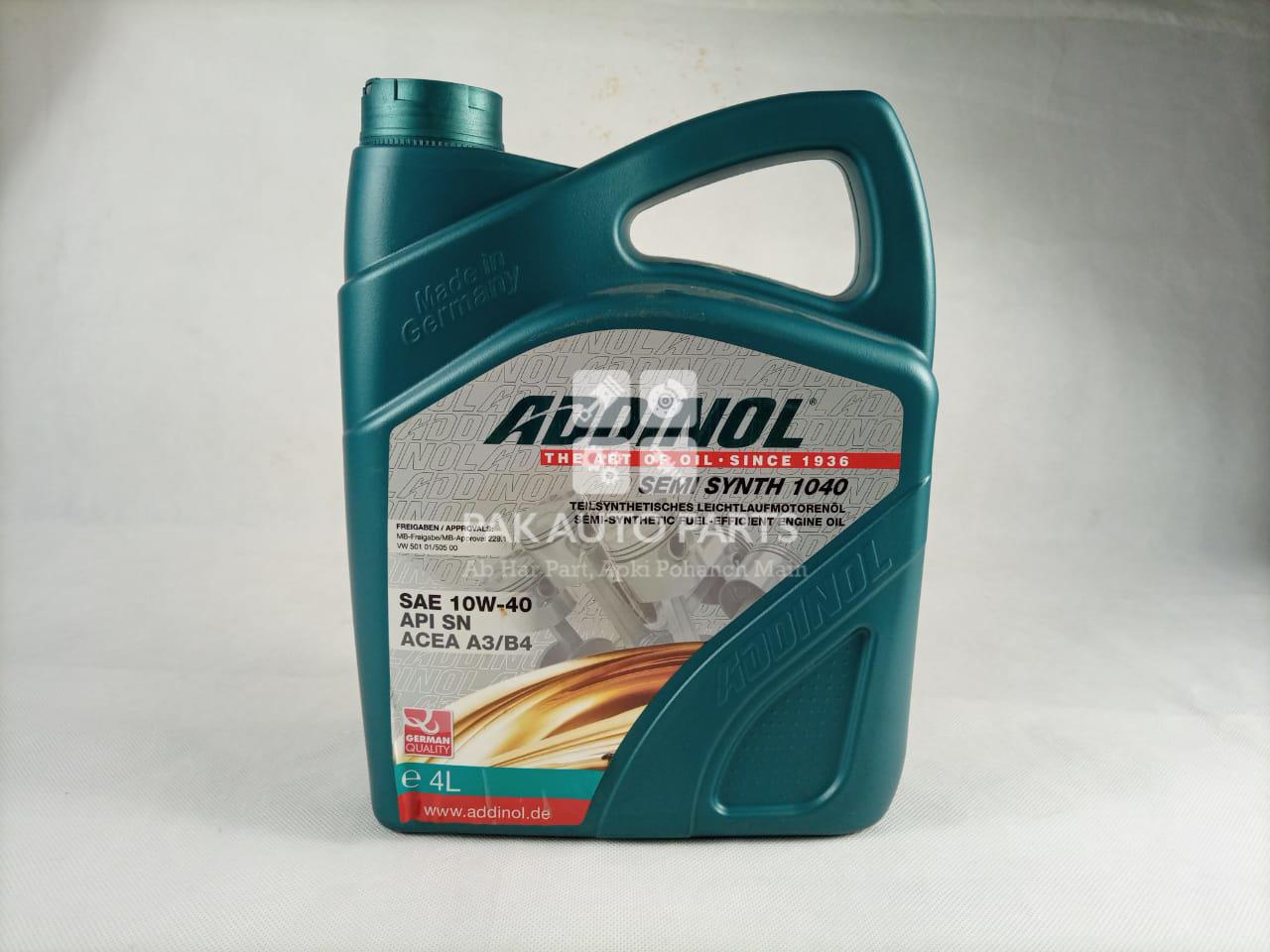 Picture of Car Universal Addinol Engine Oil SEA 10W-40 (4L)