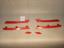 Picture of Toyota Corolla 2018-20 Front Grill Cover Red(6pcs)