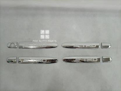 Picture of Toyota Corolla 2003-13 Short Handle Chrome TRD(8PCS)