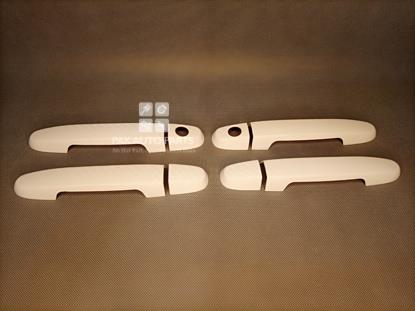 Picture of Toyota Corolla 2003-13 Handle Cover Carbon White(8pcs)