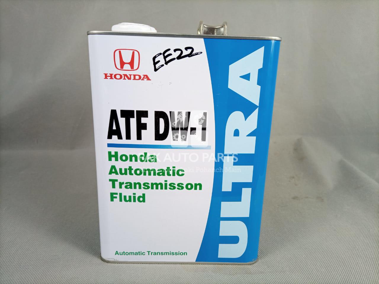 Масло atf хонда. Honda ATF DW-1. Honda ATF dw1 4л артикул. Масло Honda ATF dw1 4 литра. ATF dw1 Honda железная банка.