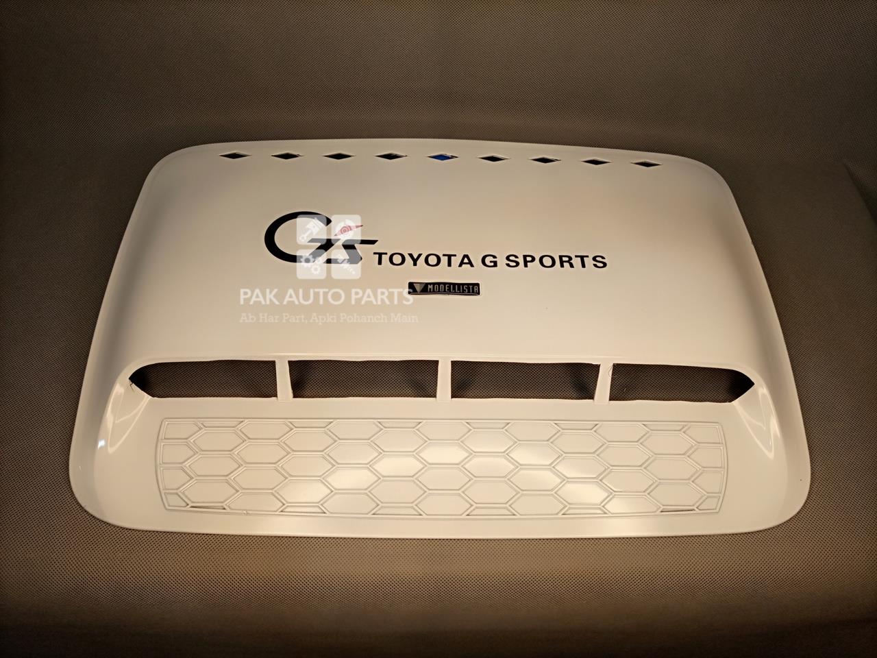 Picture of Toyota Prado Fj 120 Bonnet Vent Turbo White