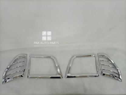 Picture of Toyota Prado Fj90 Headlight Chrome Cover(4pcs)