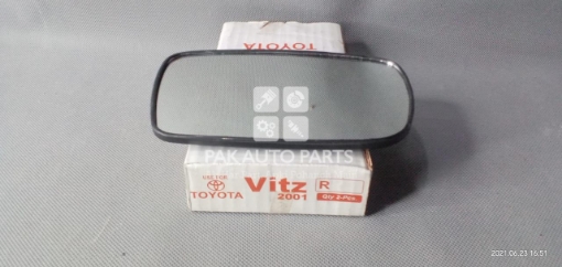 Picture of Toyota Vitz 2000-2004 Side Mirror Glass