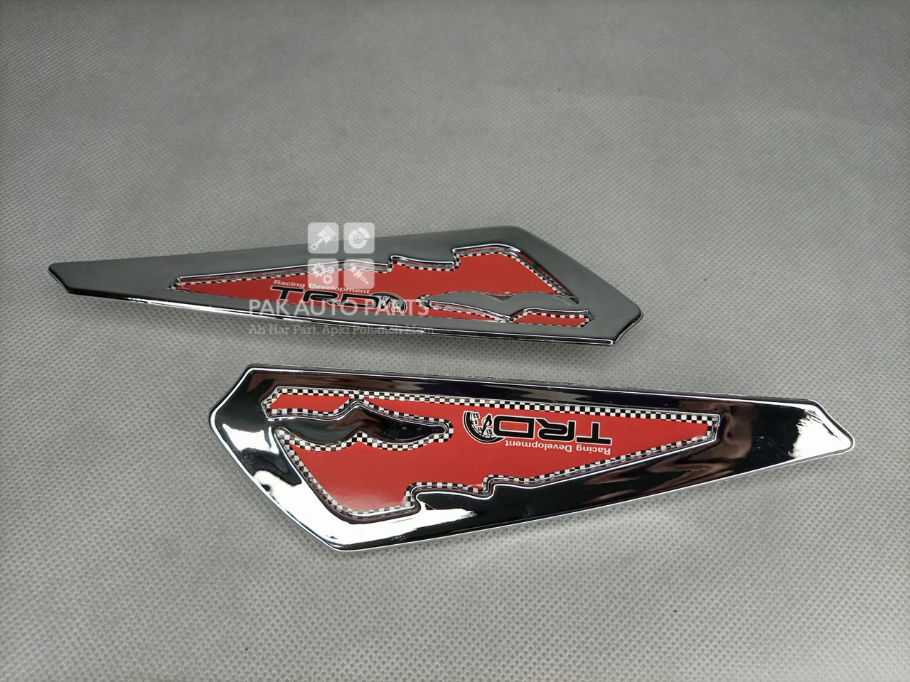 Picture of Universal Wiper Mate Chrome TRD/Red (2pcs)