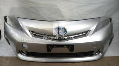 Picture of Toyota Prius Alpha Front Bumper With Chrome And Logo