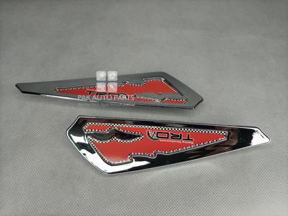 Picture of Wiper Mate Chrome TRD/Red(Universal)2pcs