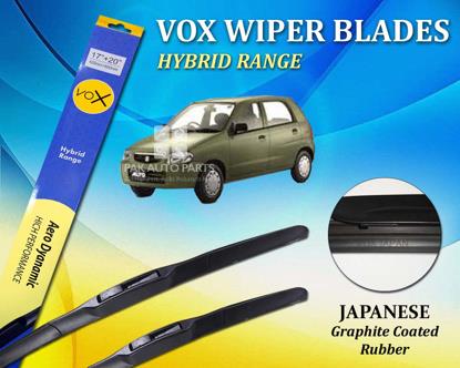 Picture of Suzuki Alto Vxr Old Shape VOX Japanese Rubber Hybrid Wiper Blades