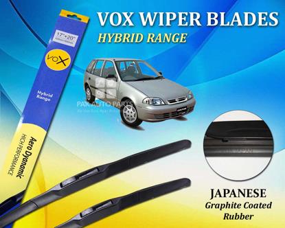 Picture of VOX Japanese Rubber Hybrid Wiper Blades For Suzuki Cultus Old Shape
