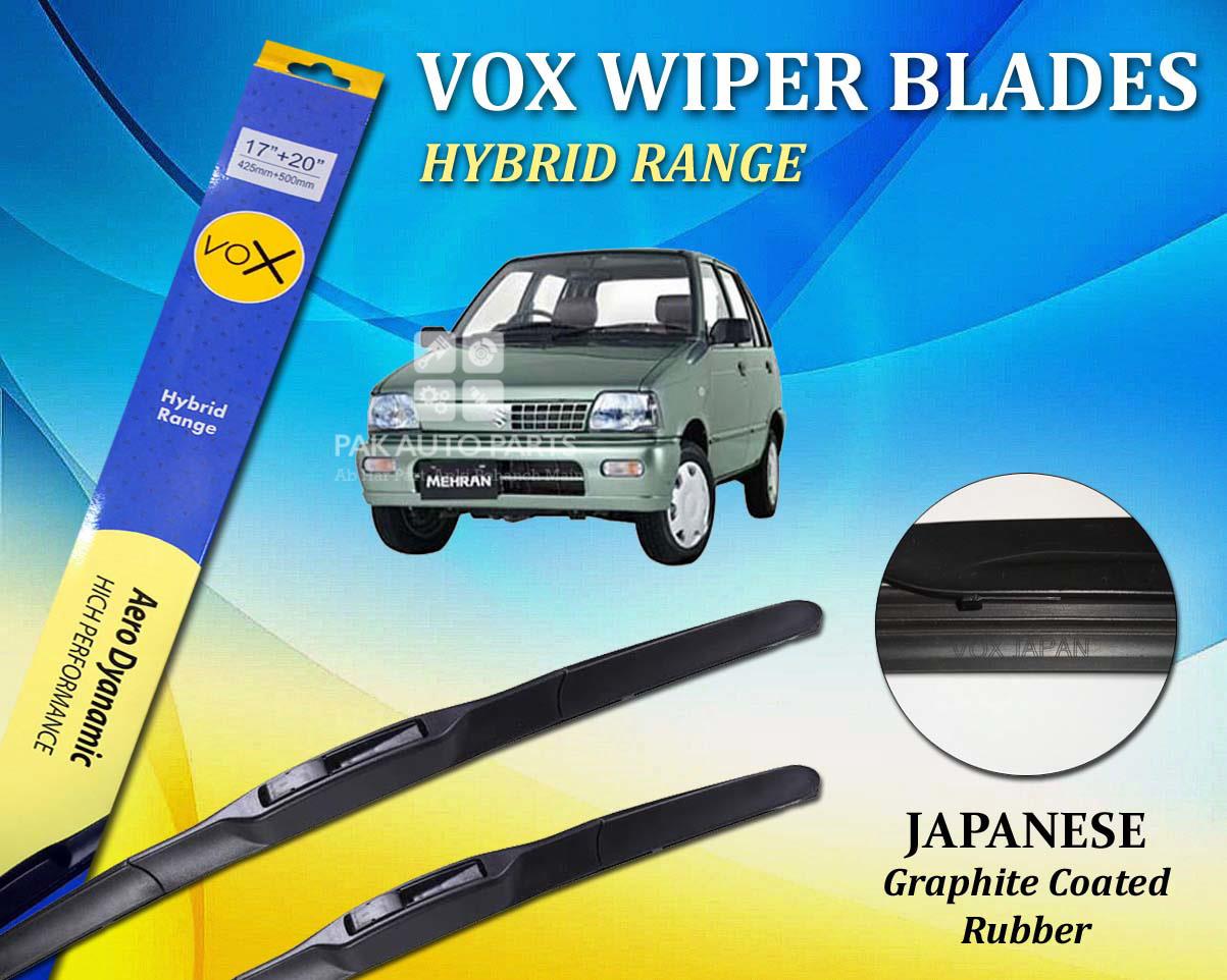 Suzuki Mehran VOX Japanese Rubber Hybrid Wiper BladesPakAutoParts