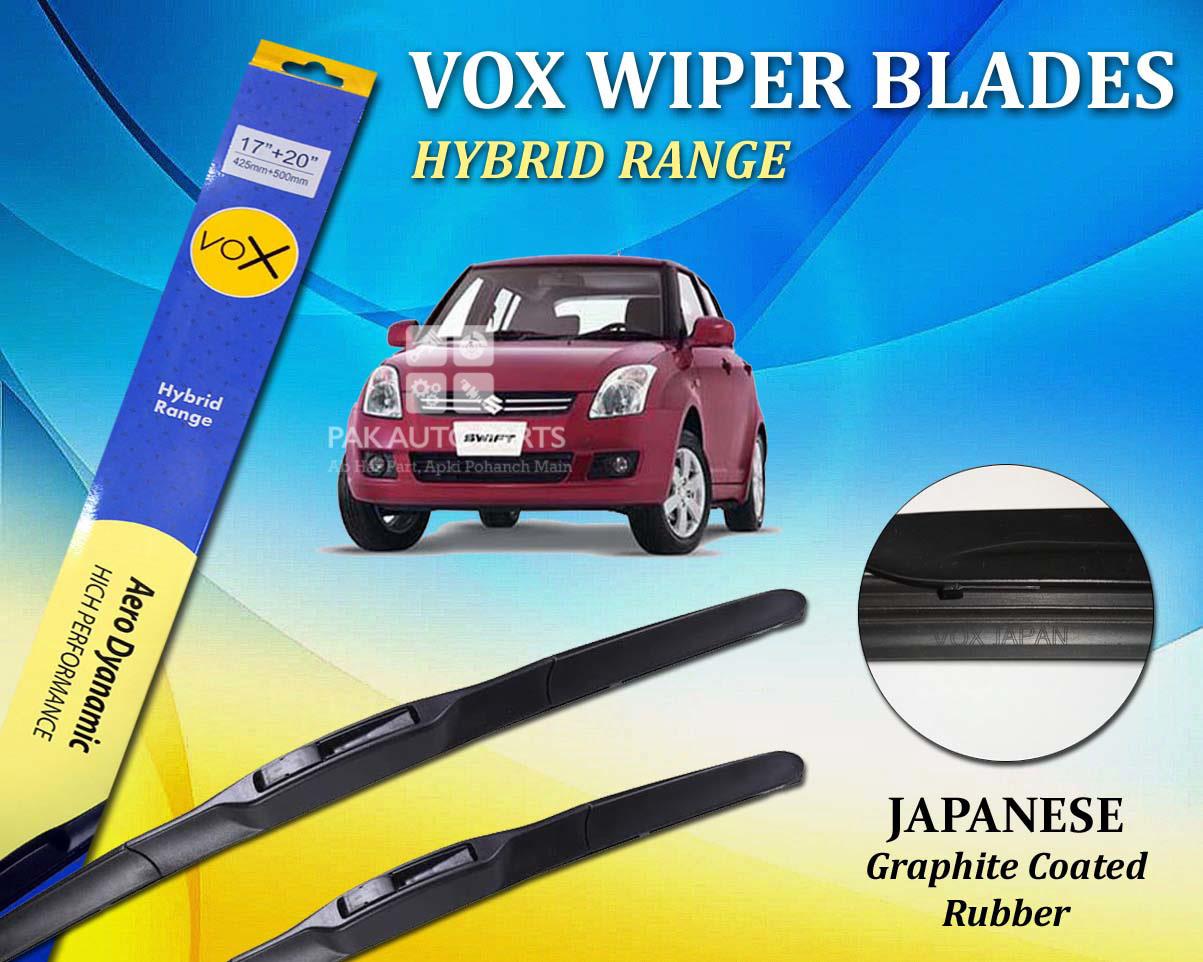 Suzuki Swift VOX Japanese Rubber Hybrid Wiper BladesPakAutoParts