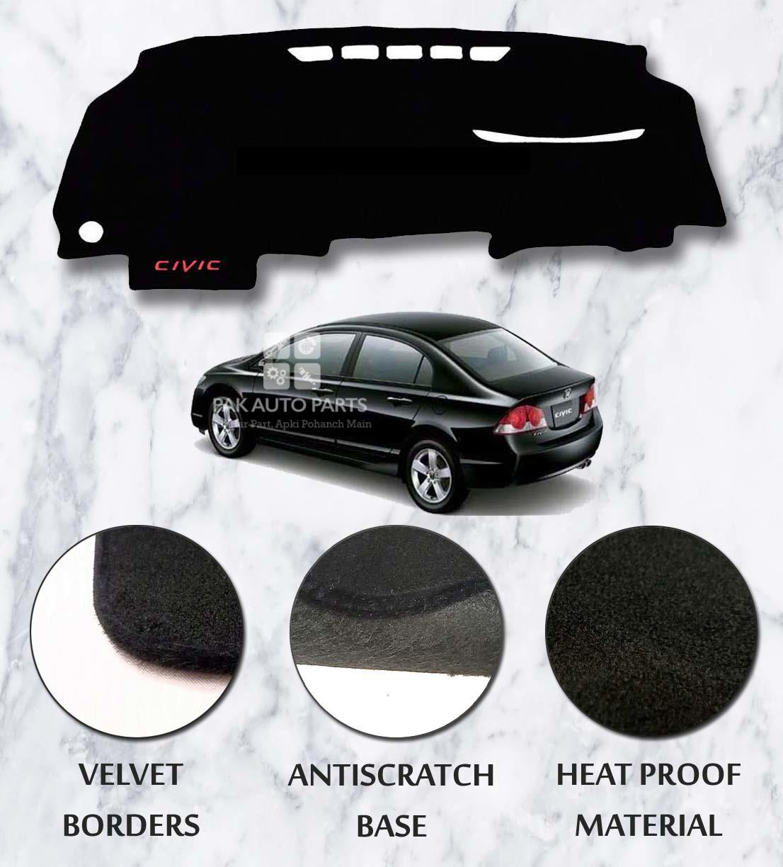 Honda Civic 2013 2015 Dashboard Cover Mat Heat Proof Material