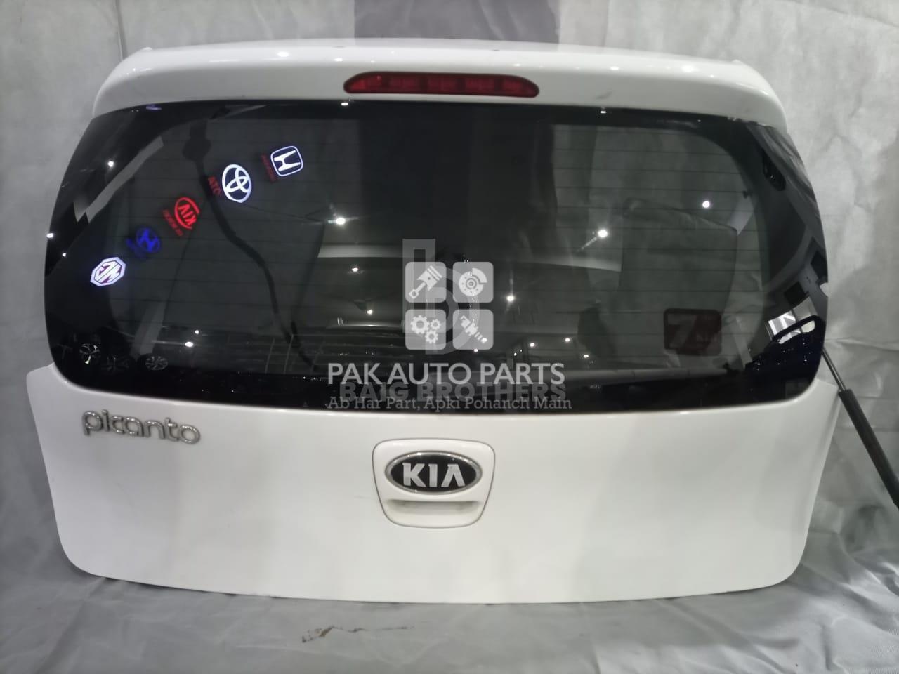Picture of Kia Picanto 2021 White Back Trunk