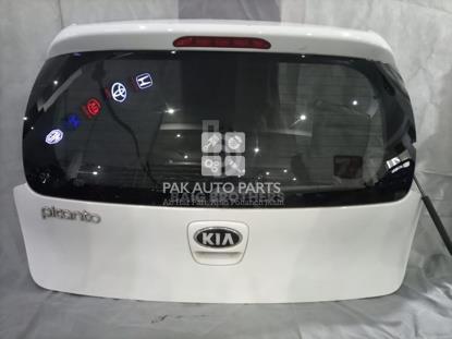 Picture of Kia Picanto 2021 White Back Trunk