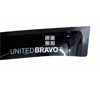 Picture of United Bravo Visor Set Air press With Logo, Plain (4 PCs)