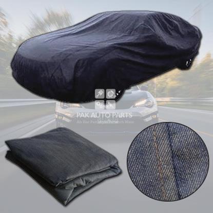 Picture of Toyota Vitz All Models Denim Jeans Double Stitched Top Cover