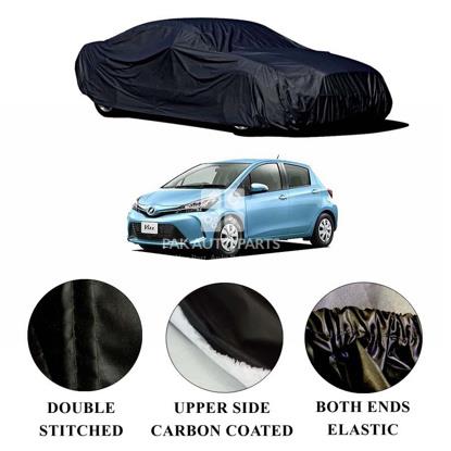 Picture of Toyota Vitz All Models Polymer Carbon Coated Car Top Cover