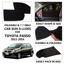 Picture of Foldable & Flexible Car Sunshades For Toyota Passo 2012 - 2016 - Dark Black - High Quality Jersy Cloth