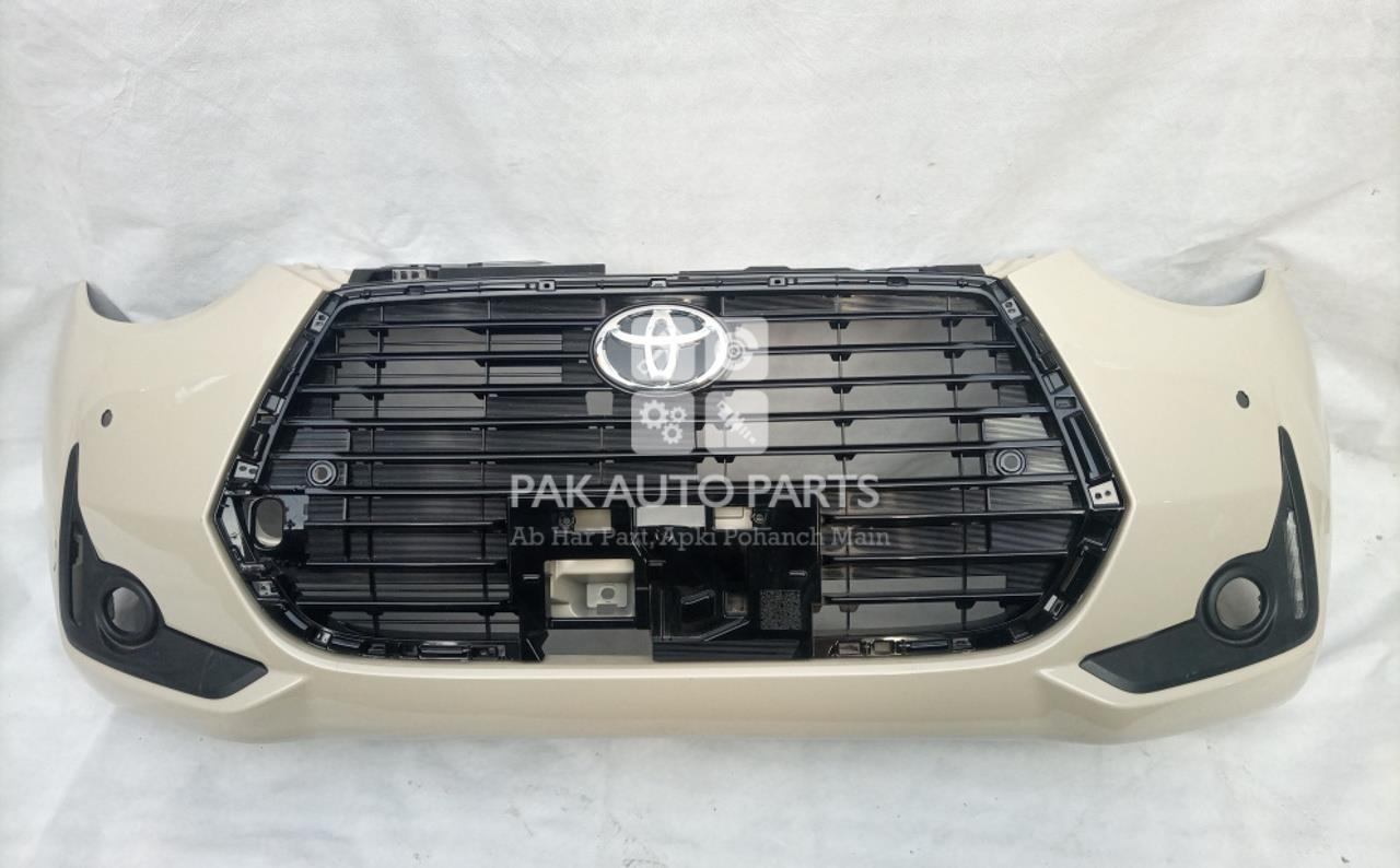 Picture of Toyota Passo Moda 2020 Front Bumper With Fog Cover And Grill Without Chrome And One LED