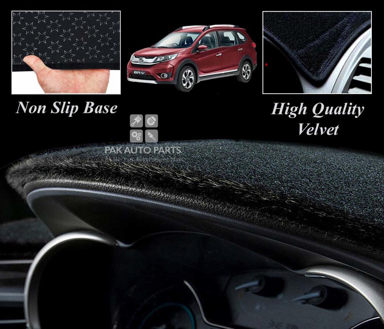 Picture of Honda Brv Velvet Dashboard Carpet Cover | Non Slip | Washable