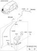 Picture of Kia Picanto 2019-2025 Shower Wiper Bottle