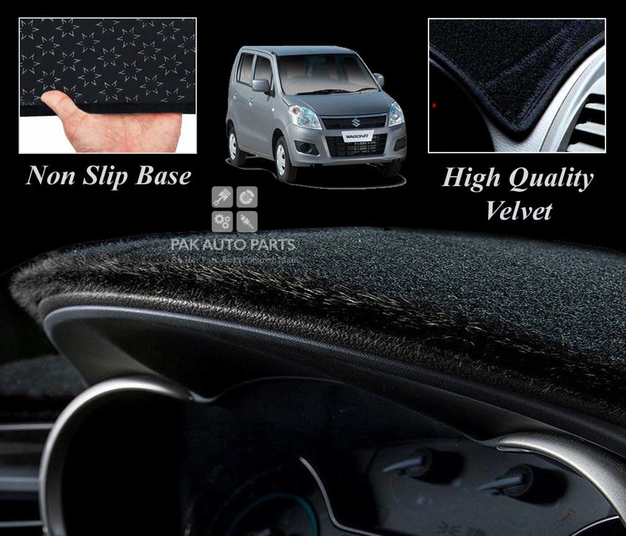 Picture of Suzuki Wagonr Velvet Dashboard Carpet Cover | Non Slip | Washable