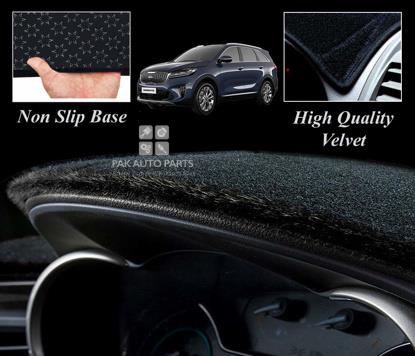 Picture of Kia Sorento Velvet Dashboard Carpet Cover | Non Slip | Washable