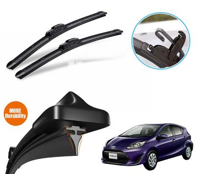 Picture of Toyota Aqua Silicone Wiper Blades | Soft Rubber Vipers | High Quality Graphite Coated Rubber | Non Cracking Material
