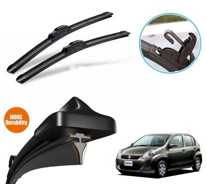 Picture of Toyota Passo All Models  Silicone Wiper Blades | Soft Rubber Vipers | High Quality Graphite Coated Rubber | Non Cracking Material