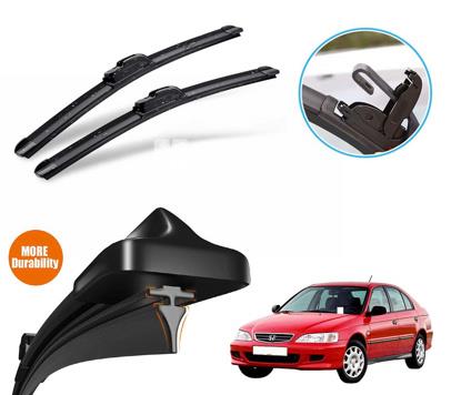 Picture of Honda City 1996 - 2002 Silicone Wiper Blades | Soft Rubber Vipers | High Quality Graphite Coated Rubber | Non Cracking Material