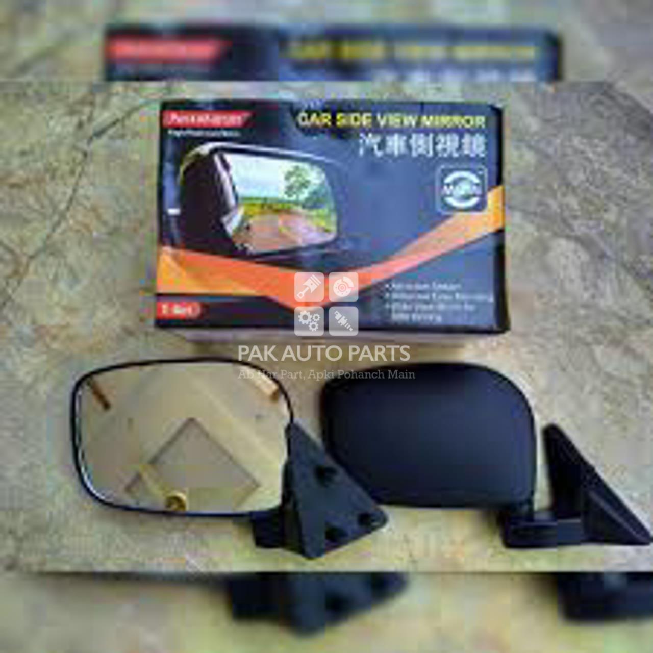 Suzuki Mehran Side Mirror Wide Range (Wagon R Style) PairPakAutoParts