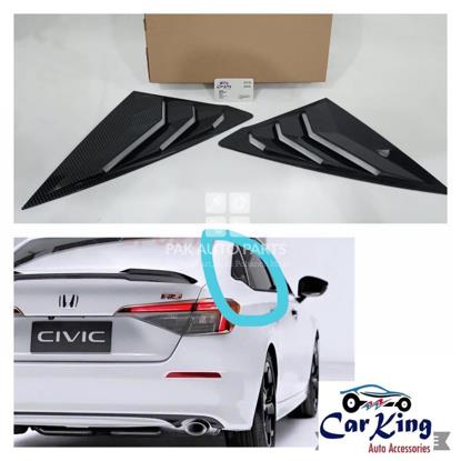 Picture of Honda Civic 2022 Window Quarter Lower Cover Carbon