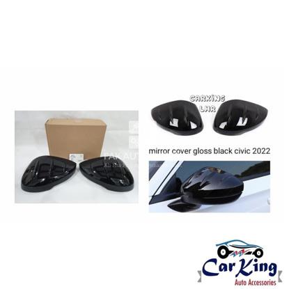 Picture of Honda Civic 2022 Side Mirror Cover Glossy Black (2pcs)