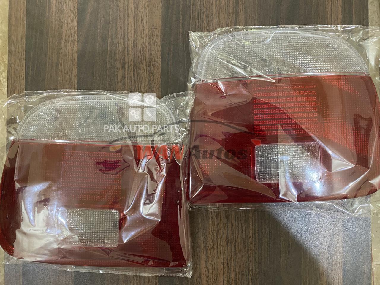 Picture of Suzuki Baleno 1.3 and 1.6 Back Tail Light Cover (white and Red) Set