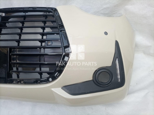 Picture of Toyota Passo Moda 2020 Front Bumper With Fog Cover And Grill Without Chrome And One LED